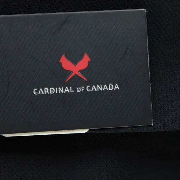 Cardinal of Canada NWT 100% Wool Sport Coat Size 46R US In Solid Navy Blue